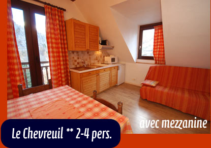 Appartement avec mezzanine  la Grave